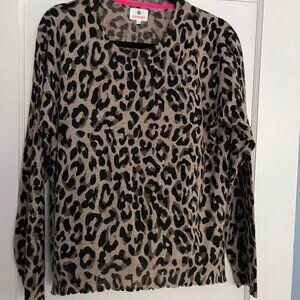 Sundry Animal Print Sweater Size 2